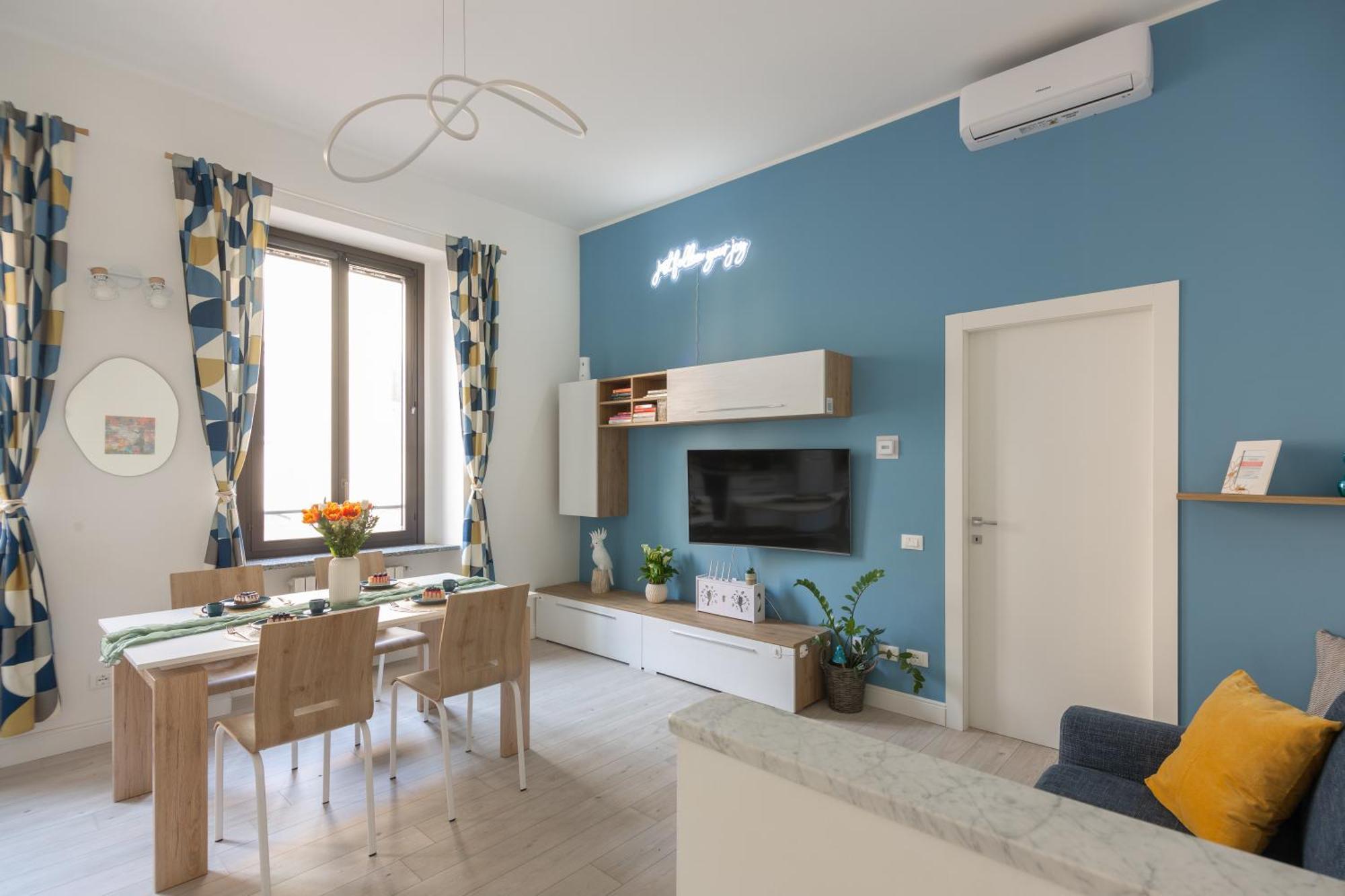 Appartamento Ourjoy Condo, Free Parking, Ac, Wifi - M Gioia47, Station, Porta Nuova, Milano