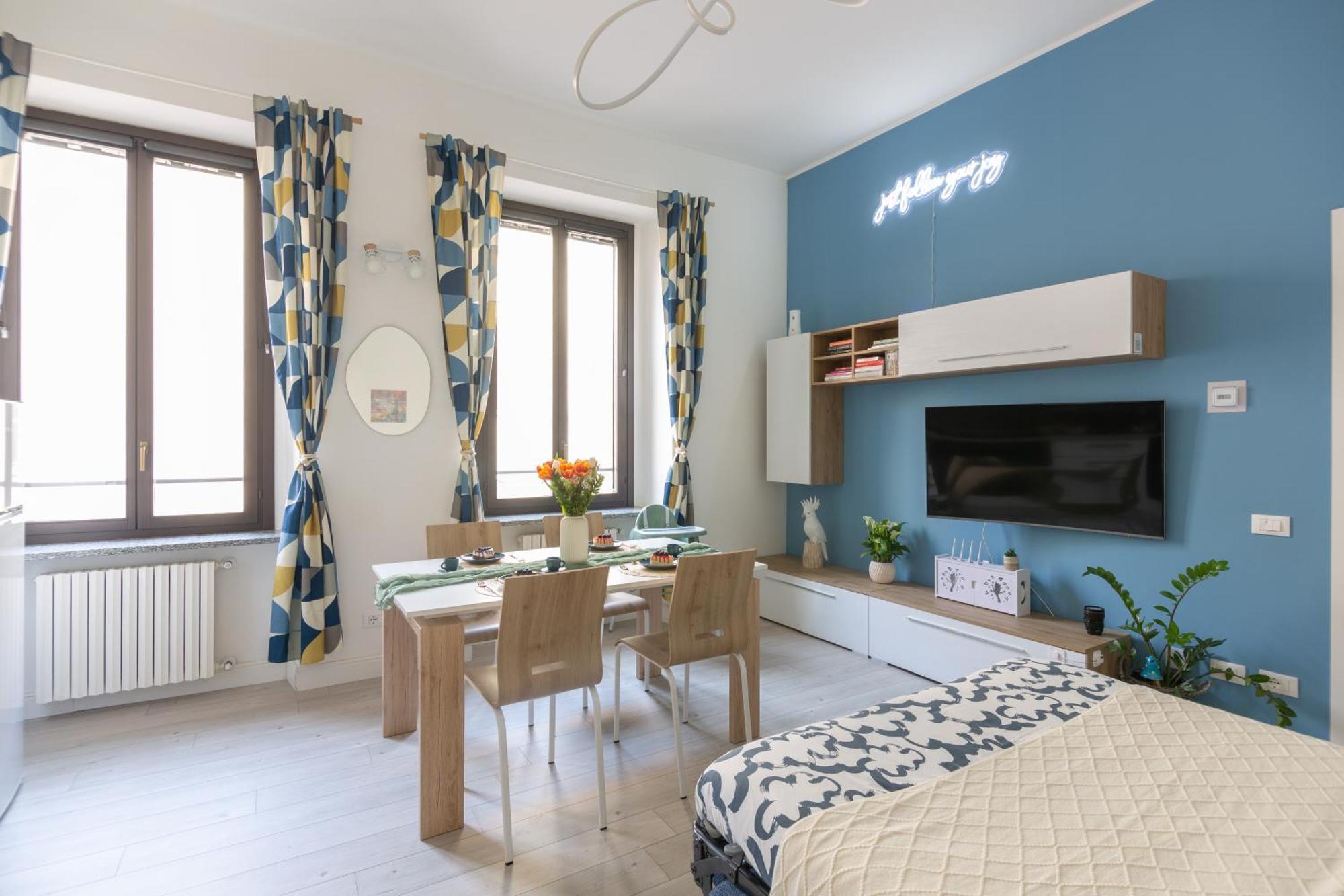 Ourjoy Condo, Free Parking, Ac, Wifi - M Gioia47, Station, Porta Nuova, Appartamento